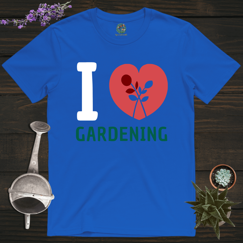 Sproutsmith T-Shirt Royal / S I Heart Gardening T-Shirt