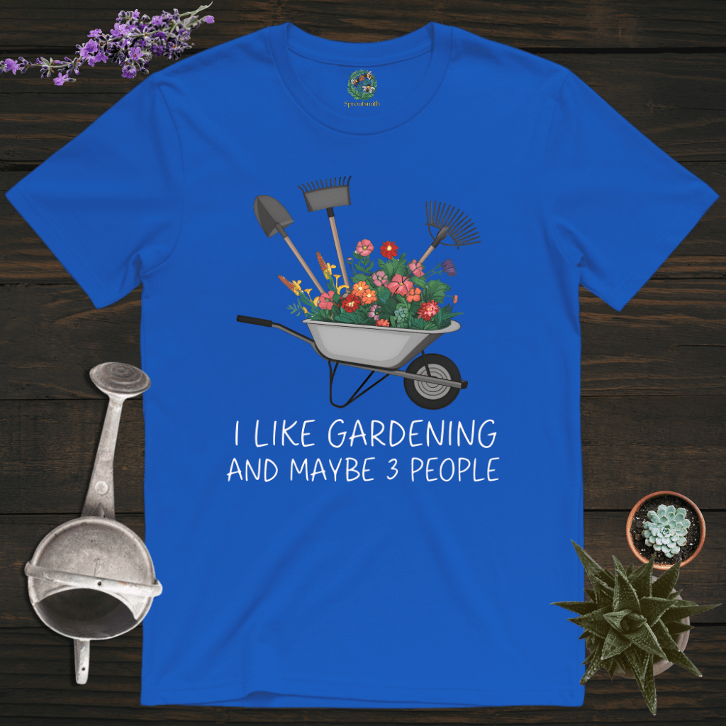 Sproutsmith T-Shirt Royal / S I Like Gardening T-Shirt