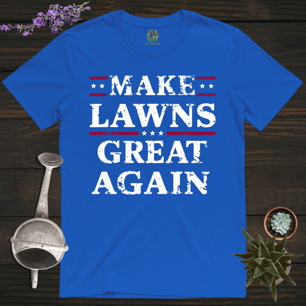 Sproutsmith T-Shirt Royal / S Make Lawns Great Again T-Shirt
