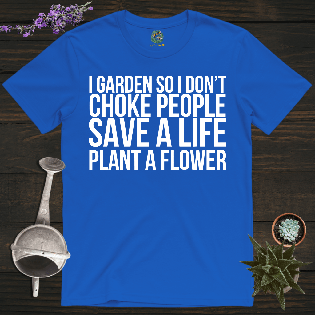Sproutsmith T-Shirt Royal / S Save a Life T-Shirt