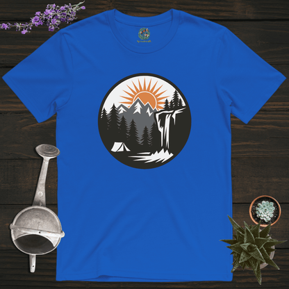 Sproutsmith T-Shirt Royal / S Sunset at Camp T-Shirt