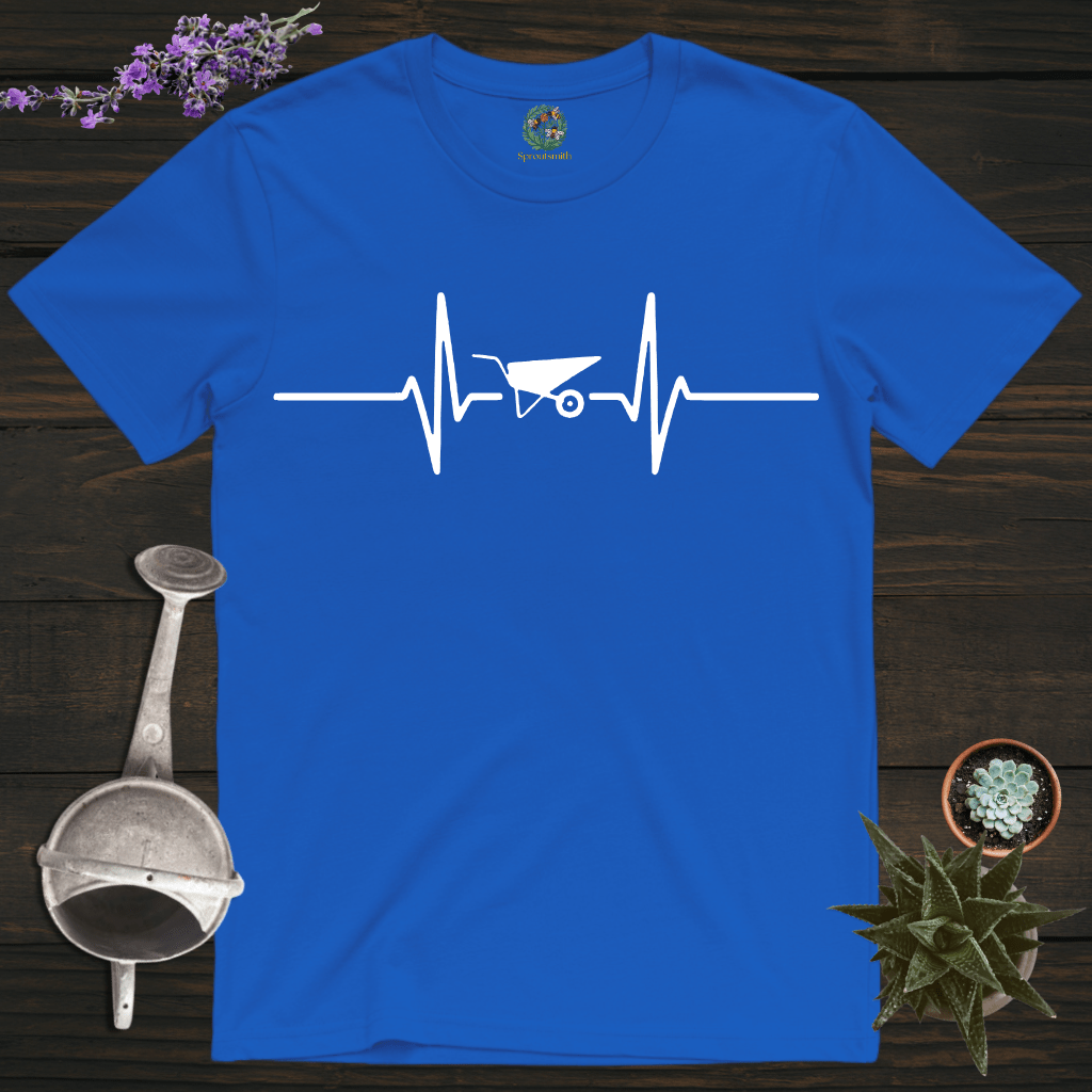 Sproutsmith T-Shirt Royal / S Wheelbarrow Heartbeat T-Shirt