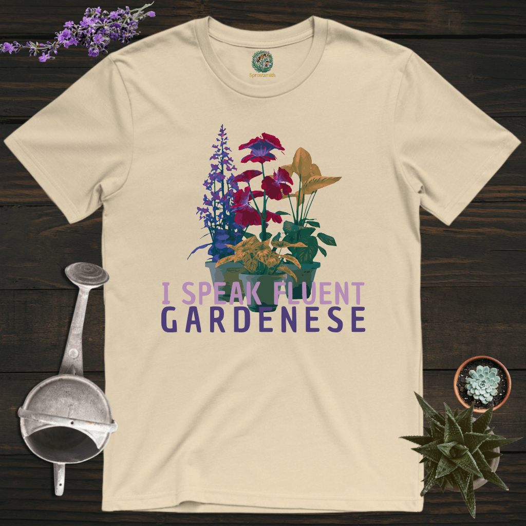 Sproutsmith T-Shirt Sand / S Fluent Gardenese T-Shirt