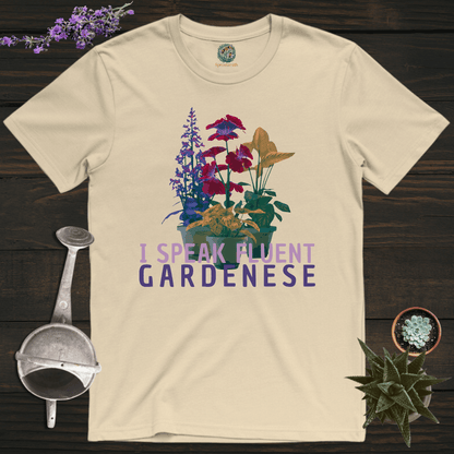 Sproutsmith T-Shirt Sand / S Fluent Gardenese T-Shirt
