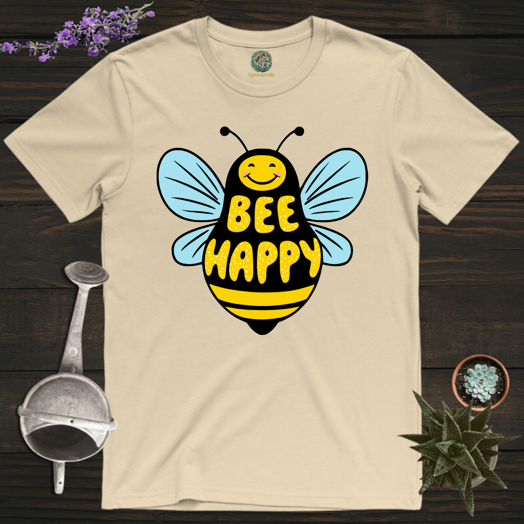 Sproutsmith T-Shirt Sand / S Happy Bee T-Shirt