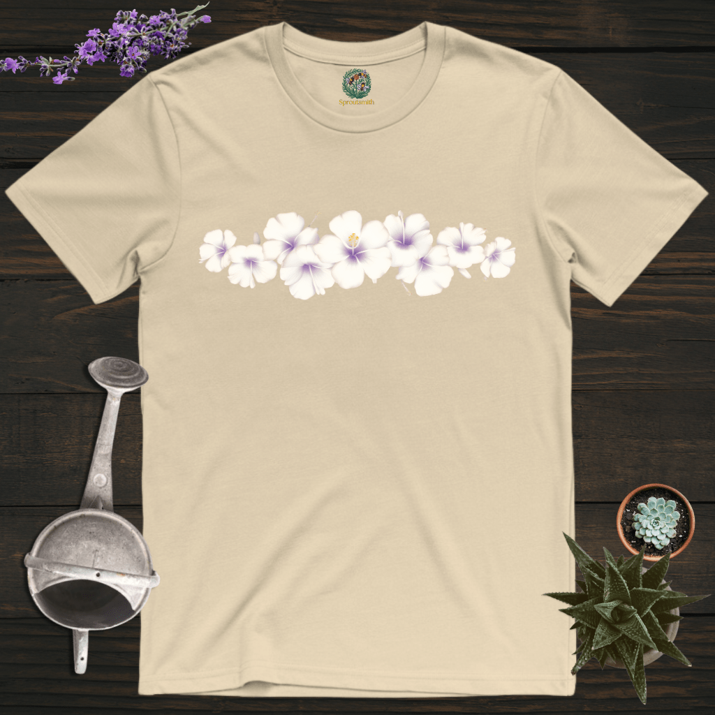 Sproutsmith T-Shirt Sand / S Hibiscus Heaven T-Shirt