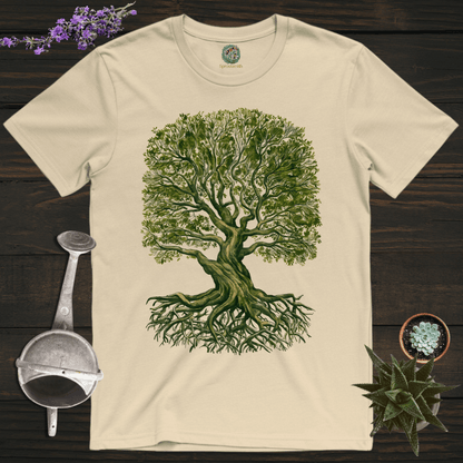 Sproutsmith T-Shirt Sand / S Monochrome Tree T-Shirt