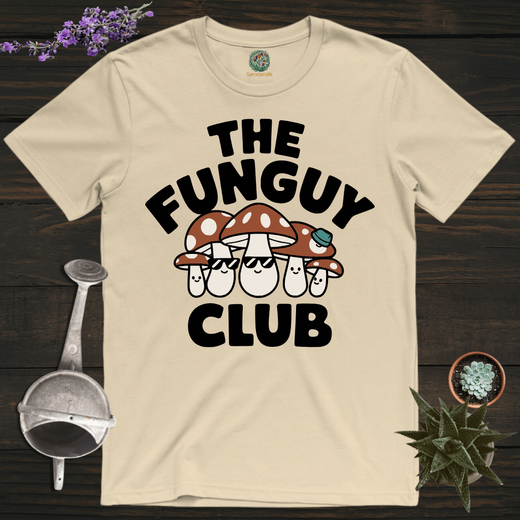 Sproutsmith T-Shirt Sand / S The Funguy Club T-Shirt