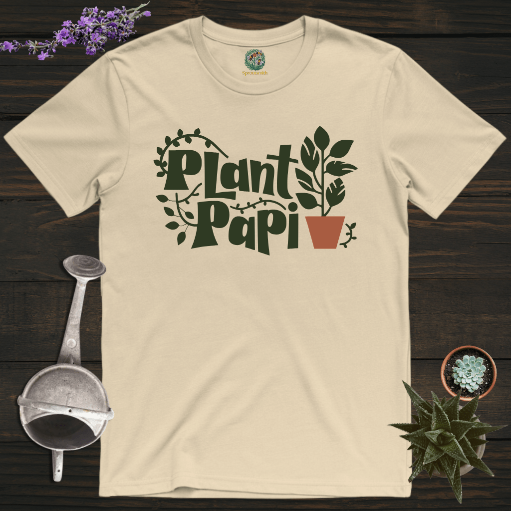 The Plant Papi – Stylish Tee for Plant Lovers – Sproutsmith
