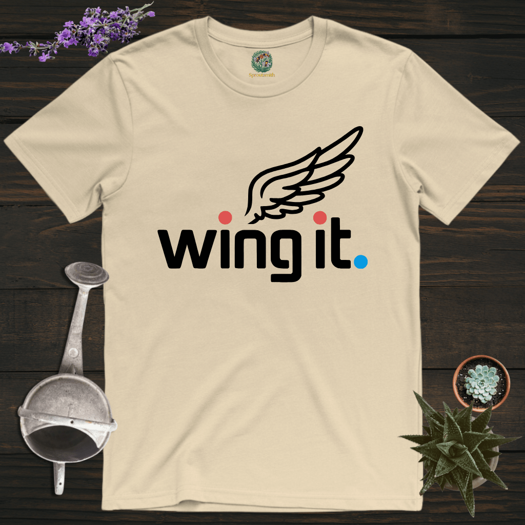 Sproutsmith T-Shirt Sand / S Wing It T-Shirt