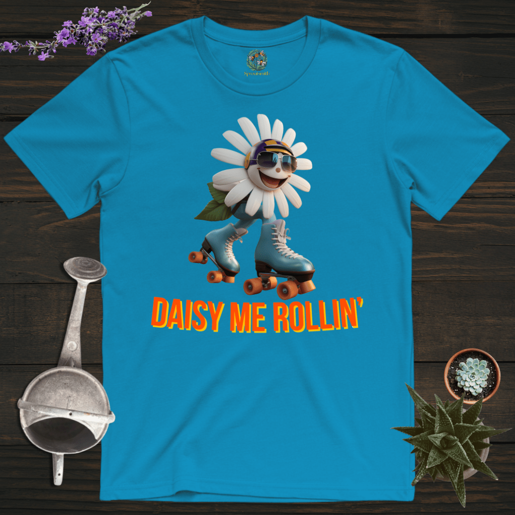 Sproutsmith T-Shirt Sapphire / S Daisy Me Rollin' T-Shirt