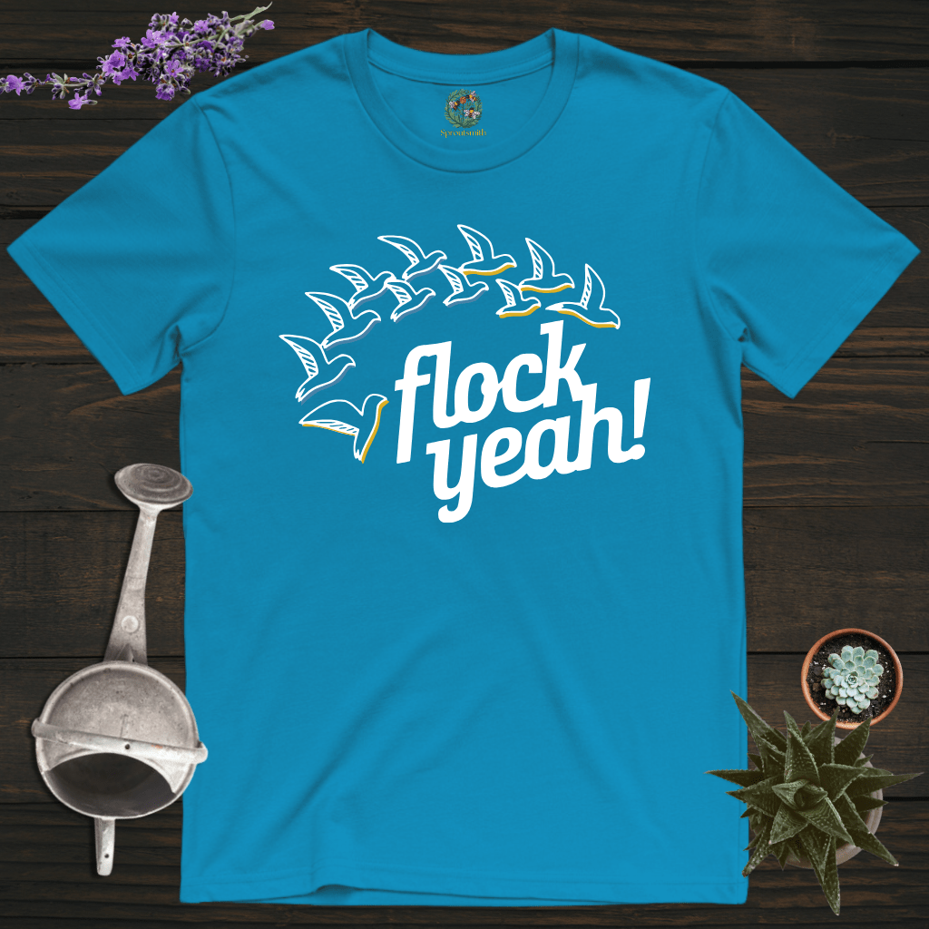 Sproutsmith T-Shirt Sapphire / S Flock Yeah T-Shirt