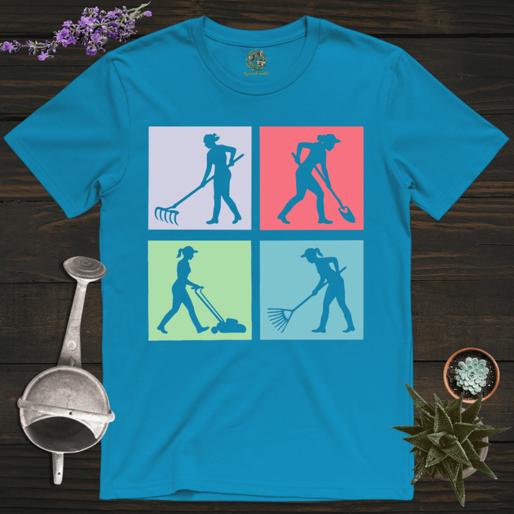 Sproutsmith T-Shirt Sapphire / S Garden Work T-Shirt
