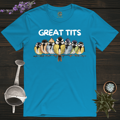 Sproutsmith T-Shirt Sapphire / S Great Tits T-Shirt