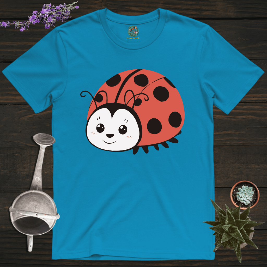 Sproutsmith T-Shirt Sapphire / S Happy Ladybug T-Shirt