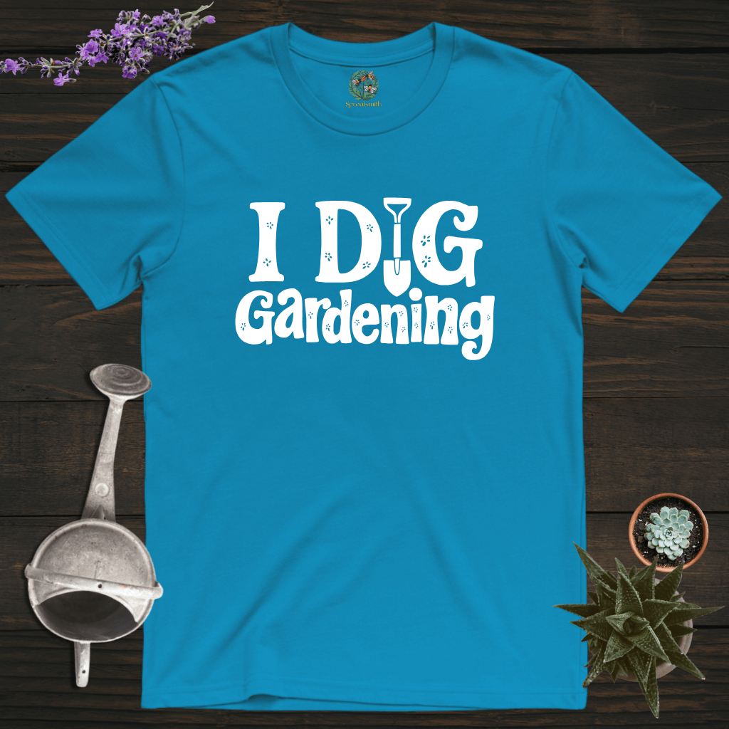 Sproutsmith T-Shirt Sapphire / S I Dig Gardening T-Shirt