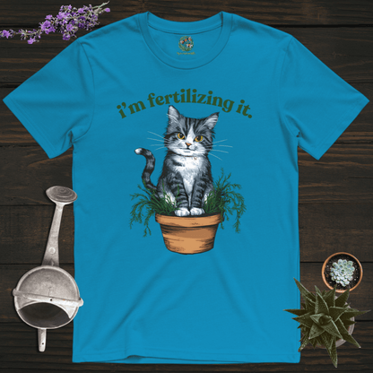 Sproutsmith T-Shirt Sapphire / S I'm Fertilizing It T-Shirt