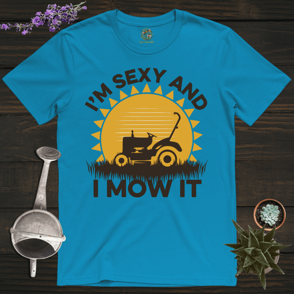 Sproutsmith T-Shirt Sapphire / S I Mow It T-Shirt