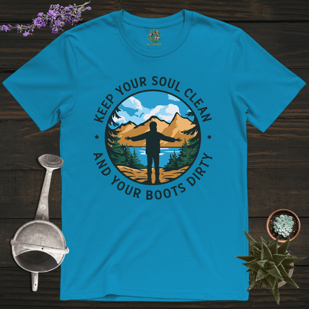 Sproutsmith T-Shirt Sapphire / S Keep Your Soul Clean T-Shirt
