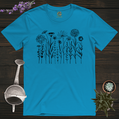 Sproutsmith T-Shirt Sapphire / S Midnight Garden T-Shirt