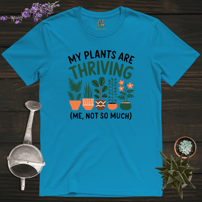 Sproutsmith T-Shirt Sapphire / S My Plants Are Thriving T-Shirt