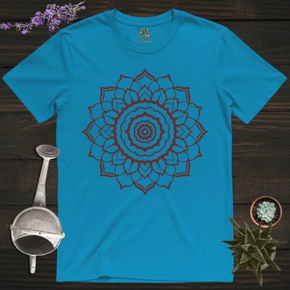 Sproutsmith T-Shirt Sapphire / S Rose Mandala T-Shirt