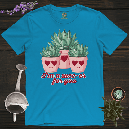 Sproutsmith T-Shirt Sapphire / S Succ-er For You T-Shirt