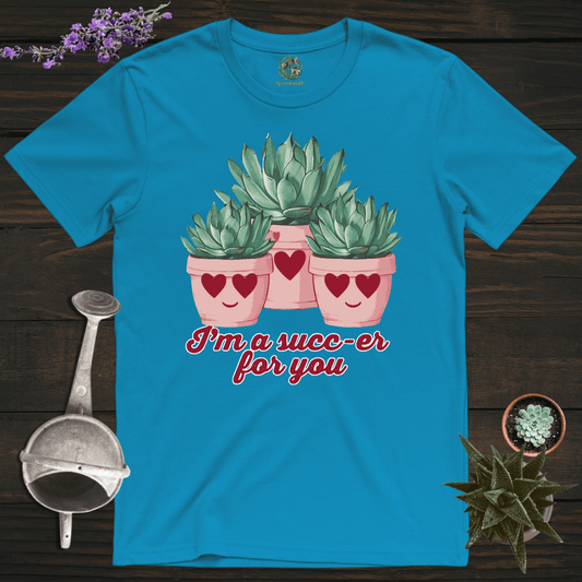 Sproutsmith T-Shirt Sapphire / S Succ-er For You T-Shirt