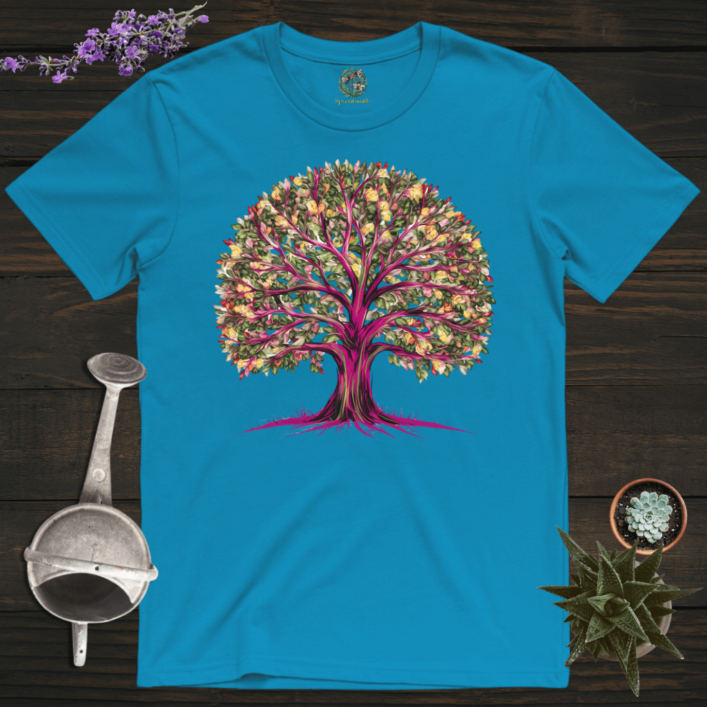 Sproutsmith T-Shirt Sapphire / S Vibrant Tree T-Shirt