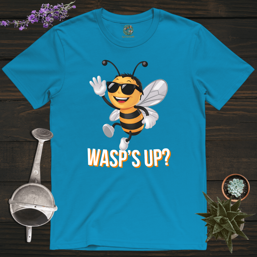 Sproutsmith T-Shirt Sapphire / S Wasp's Up? T-Shirt