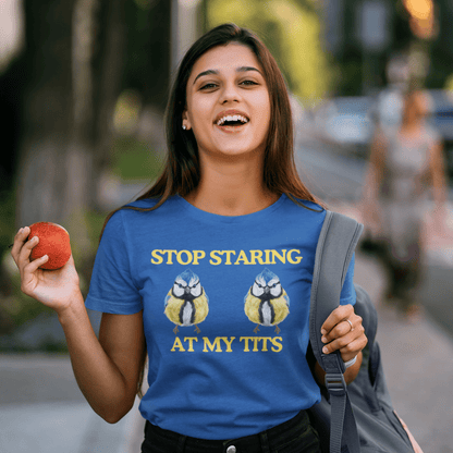 Sproutsmith T-Shirt Stop Staring at My Tits T-Shirt