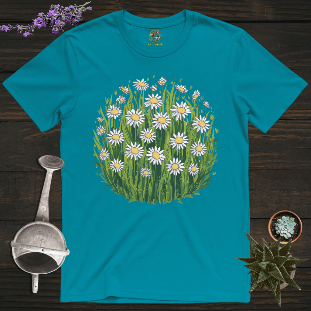Sproutsmith T-Shirt Tropical Blue / S Daisy Paradise T-Shirt