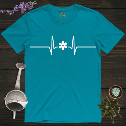 Sproutsmith T-Shirt Tropical Blue / S Flower Heartbeat T-Shirt