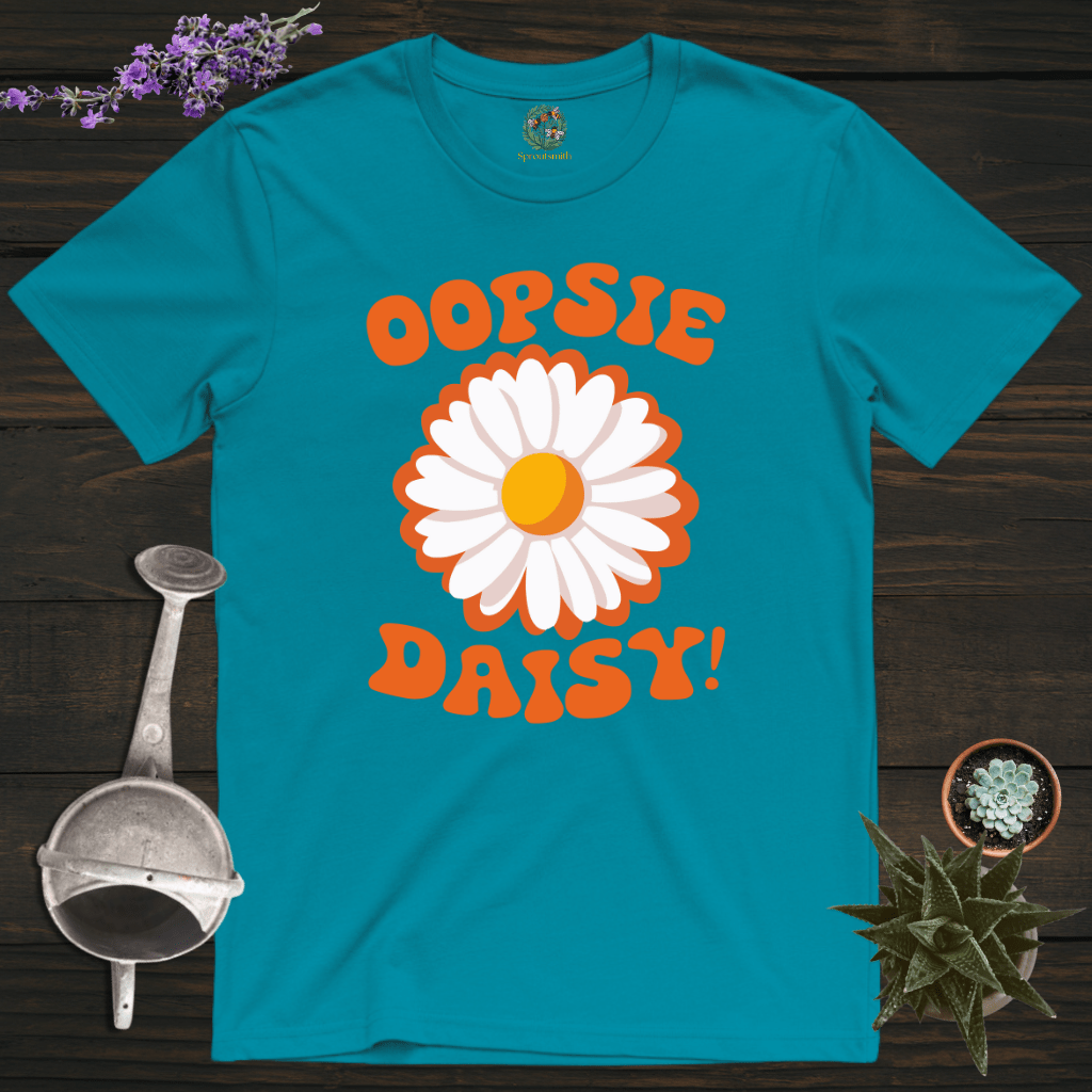 Sproutsmith T-Shirt Tropical Blue / S Oopsie Daisy T-Shirt