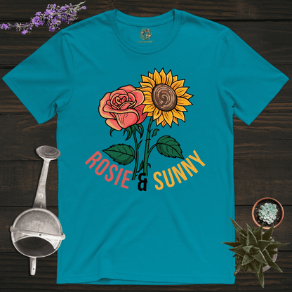 Sproutsmith T-Shirt Tropical Blue / S Rosie and Sunny T-Shirt
