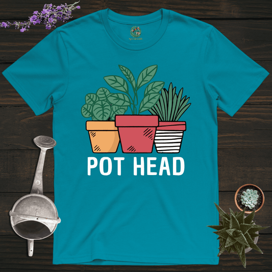 Sproutsmith T-Shirt Tropical Blue / S The Pot Head T-Shirt