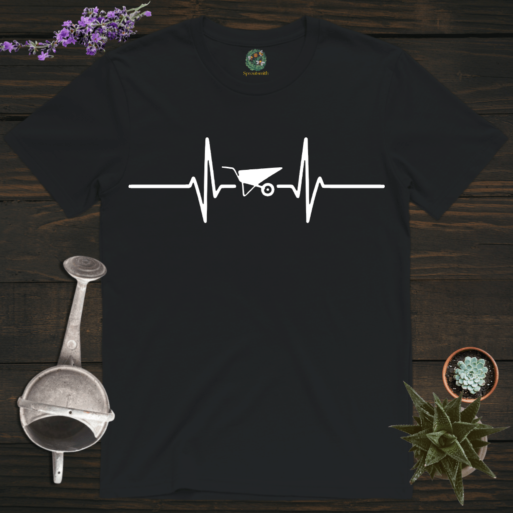 Sproutsmith T-Shirt Wheelbarrow Heartbeat T-Shirt