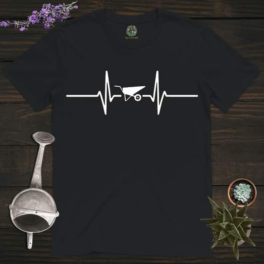 Sproutsmith T-Shirt Wheelbarrow Heartbeat T-Shirt