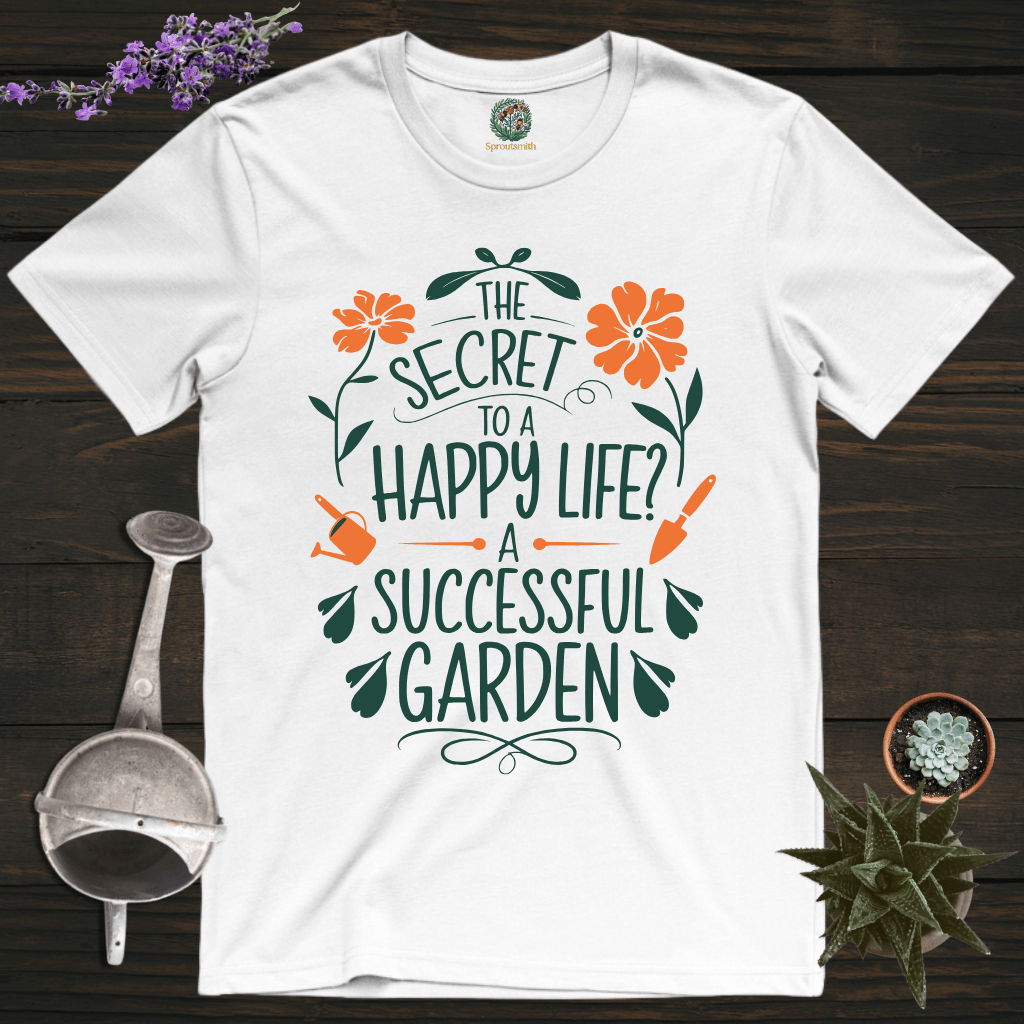 Sproutsmith T-Shirt White / S A Successful Garden T-Shirt