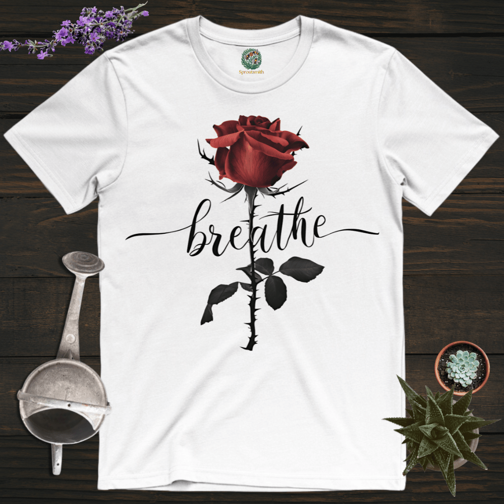 Sproutsmith T-Shirt White / S Breathe Rose T-Shirt
