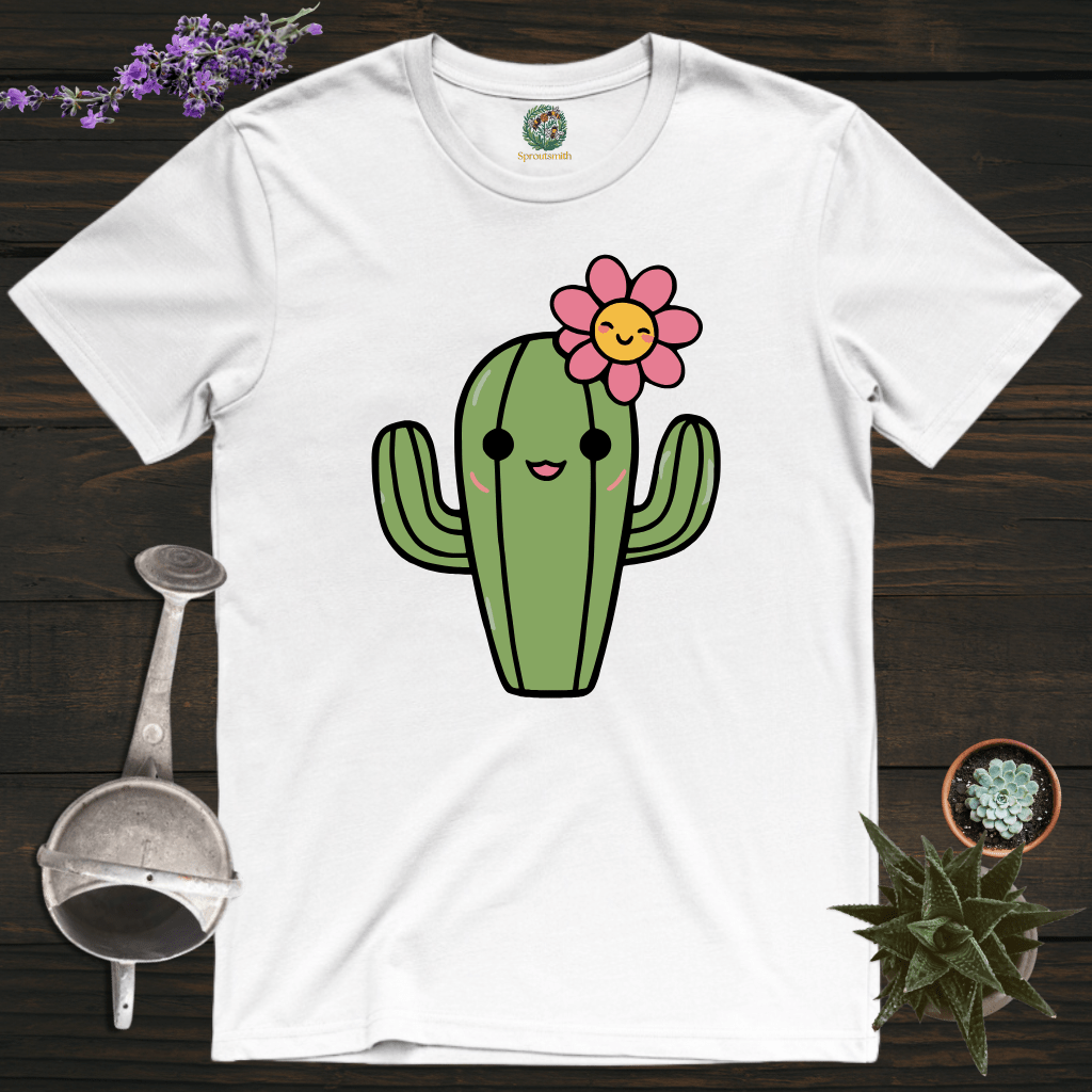 Sproutsmith T-Shirt White / S Cactus Cutie T-Shirt