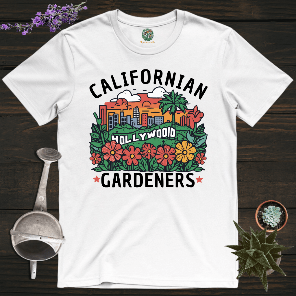 Sproutsmith T-Shirt White / S Californian Gardeners T-Shirt