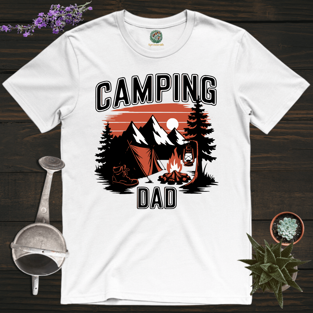 Sproutsmith T-Shirt White / S Camping Dad T-Shirt