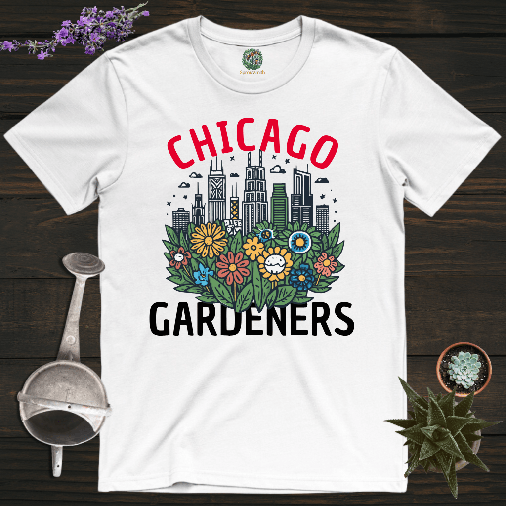 Sproutsmith T-Shirt White / S Chicago Gardeners T-Shirt