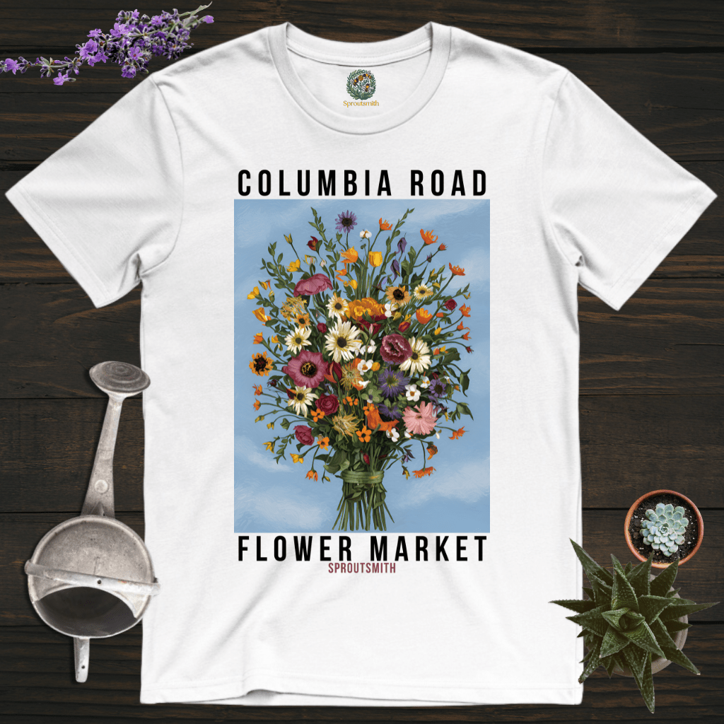 Sproutsmith T-Shirt White / S Columbia Road Flower Market T-Shirt