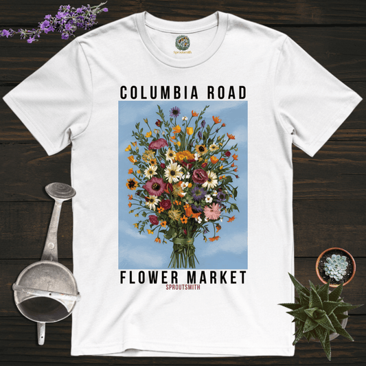 Sproutsmith T-Shirt White / S Columbia Road Flower Market T-Shirt