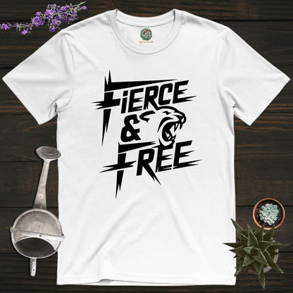 Sproutsmith T-Shirt White / S Fierce and Free T-Shirt