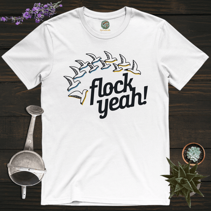 Sproutsmith T-Shirt White / S Flock Yeah T-Shirt