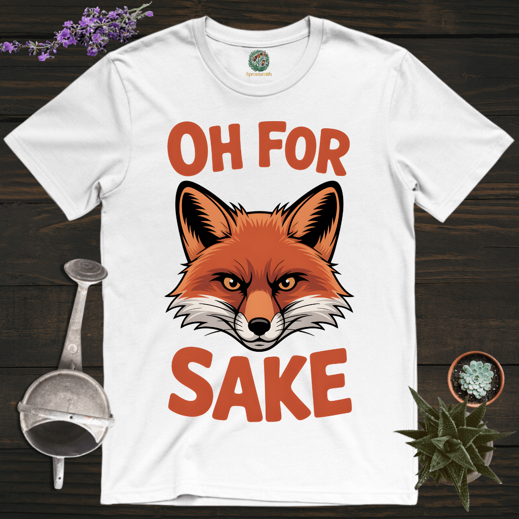 Sproutsmith T-Shirt White / S Fox Sake T-Shirt