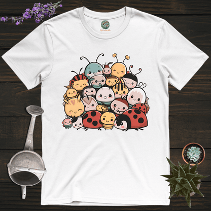 Sproutsmith T-Shirt White / S Friendly Bugs T-Shirt
